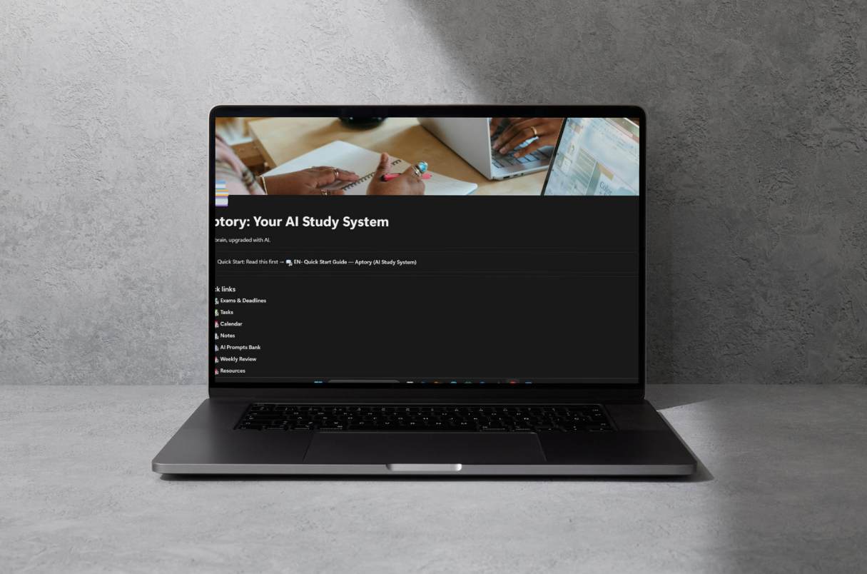 Aptory – Your AI Study System